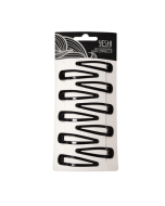 Špange crne za kosu 5 cm 10/1