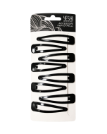 Špange crne za kosu 7 cm 8/1