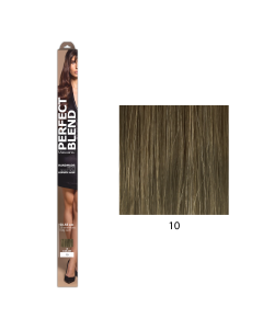 Keratinske ekstenzije za kosu Masharel PERFECT BLEND | blago valovite | Veličina XL - 55-60 cm | Nijansa 10