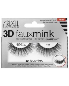 NOVO* Ardell 3D FauxMink 853 | Višeslojne trepavice od sterilizirane ljudske kose | 1 kom