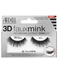 NOVO* Ardell 3D FauxMink 854 | Višeslojne trepavice od sterilizirane ljudske kose | 1 kom