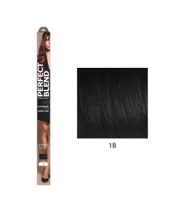 Keratinske ekstenzije za kosu Masharel | blago valovite | Veličina XL - 55-60 cm | Nijansa 1B