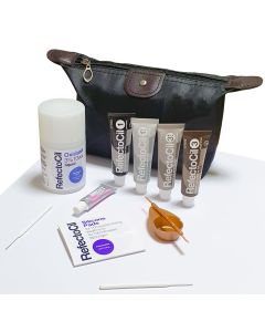 RefectoCil Starter Kit Basic | Početni set za bojanje trepavica i obrva s 4 osnovne boje