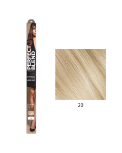 Keratinske ekstenzije za kosu Masharel PERFECT BLEND | blago valovite | Veličina XL - 55-60 cm | Nijansa 20