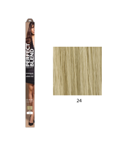Keratinske ekstenzije za kosu Masharel PERFECT BLEND | blago valovite | Veličina XL - 55-60 cm | Nijansa 24