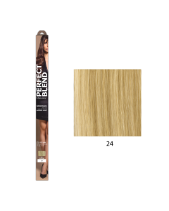 Keratinske ekstenzije za kosu Masharel PERFECT BLEND | blago valovite | Veličina XL - 55-60 cm | Nijansa 24