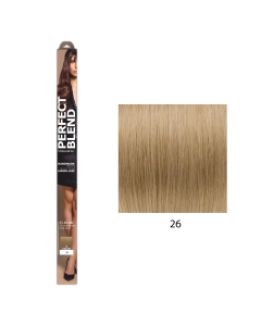 Keratinske ekstenzije za kosu Masharel PERFECT BLEND | blago valovite | Veličina XL - 55-60 cm | Nijansa 26