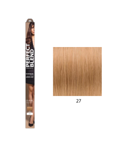 Keratinske ekstenzije za kosu Masharel PERFECT BLEND | blago valovite | Veličina XL - 55-60 cm | Nijansa 27