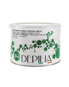Vosak za depilaciju u limenci Aloe Vera titanio 400 ml | Depilia