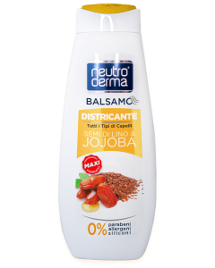 Balzam za kosu 500ml Sjemenke lana i jojoba |Neutroderma