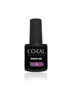 Disco Gel No.3 | Trajni lak za nokte 7ml | CORAL