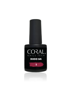 Disco Gel No.5 | Trajni lak za nokte 7ml | CORAL