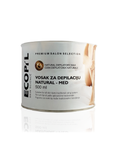 Vosak za depilaciju | Natural Med 500 ml| ECOPIL