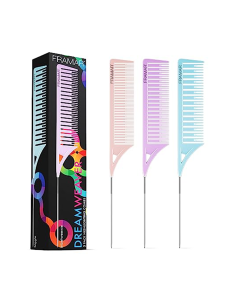 Framar Dreamweaver Comb Pastel | Češalj za pramenove | 3kom