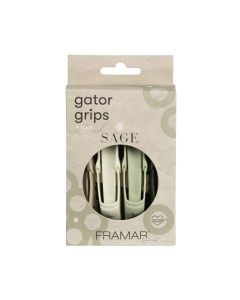 Gator Grips Neutrals Sage | Gumirane klipse 4kom |FRAMAR