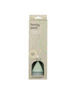 Family Pack Brush set Neutrals Sage | set kistova za bojanje 3kom | FRAMAR