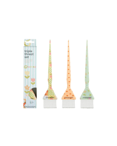 Triple Threat Brush set Quilted set kistova za bojanje 3kom | Framar