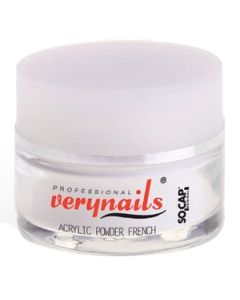 French bijeli akrilni prah 30 g Verynails