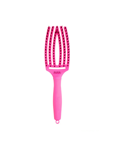Fingerbrush "Think Pink" Edition četka za kosu M - Neon Pink| Olivia Garden