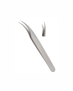 Pinceta za aplikaciju ekstenzija i kreiranje volumena – izraženi zakrivljeni vrh