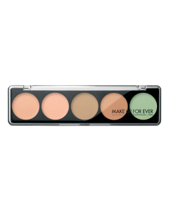 CAMOUFLAGE PALETTE CREAM 5 x 2 G | 1 + 1 GRATIS | MAKE UP FOR EVER 