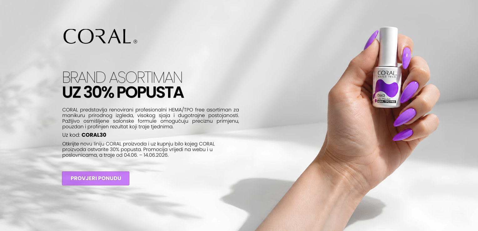 CORAL New packaging / New formula uz 30% popusta