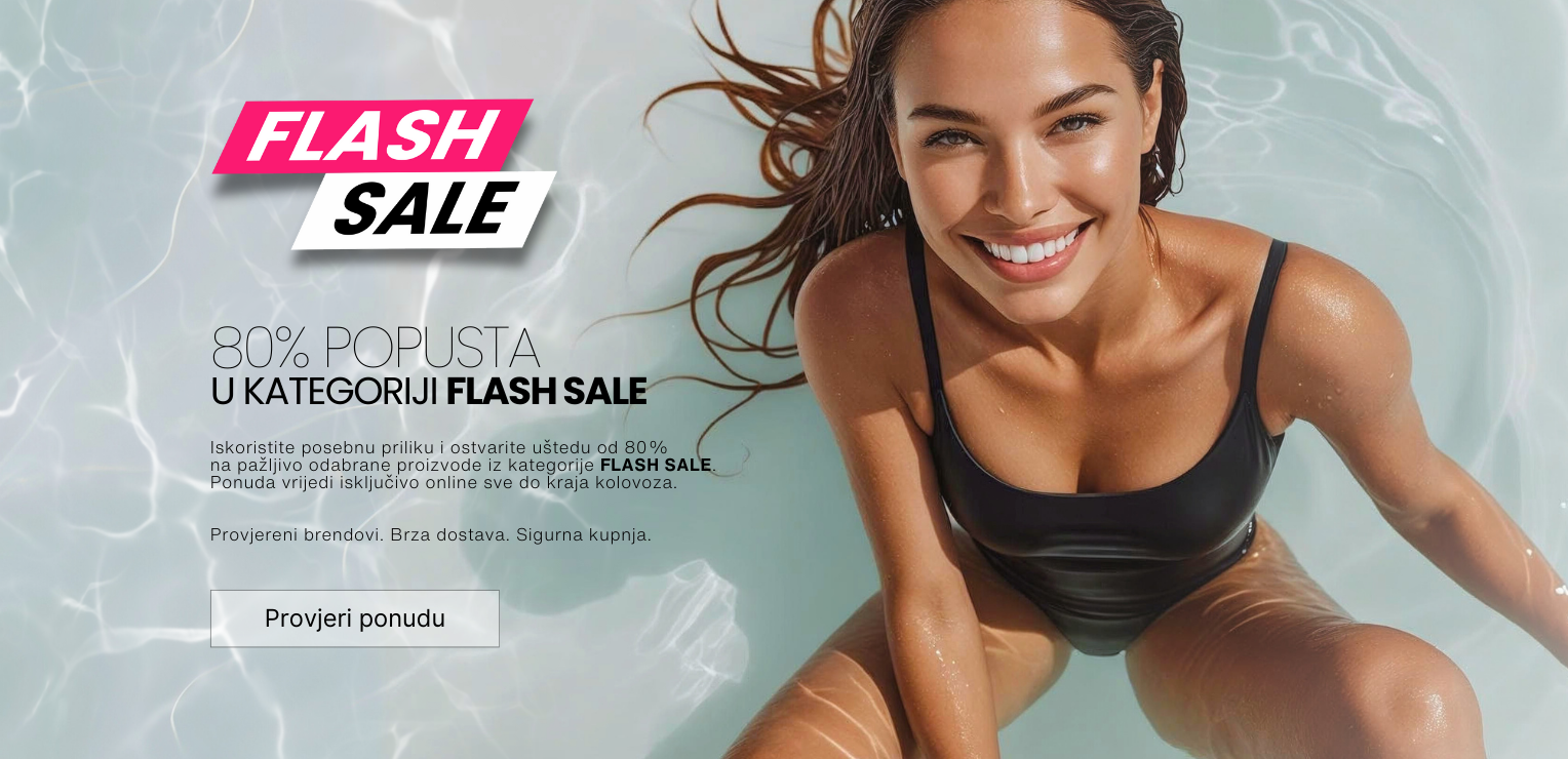 Flash Sale 80% popusta do kraja kolovoza